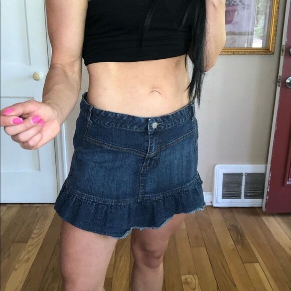 Canyon River Blues denim mini skirt - Picture 1 of 8
